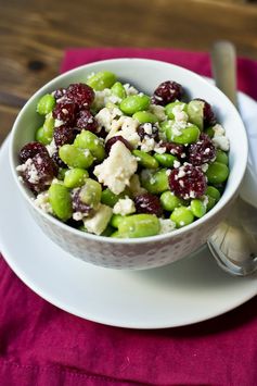 Edamame, Cranberry, & Feta Salad