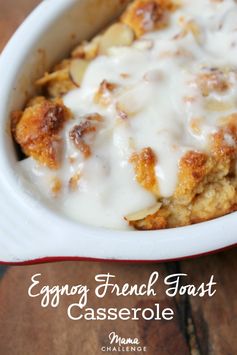 Eggnog French Toast Casserole