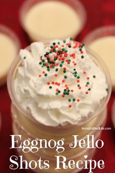 Eggnog Jello Shots