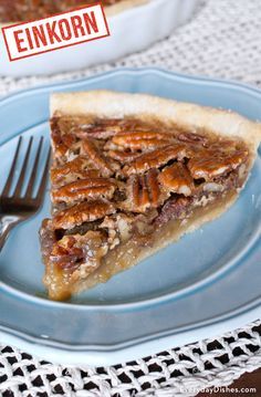 Einkorn Pecan Pie