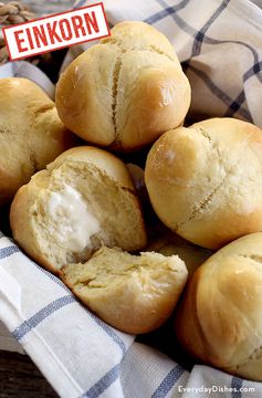 Einkorn yeast rolls