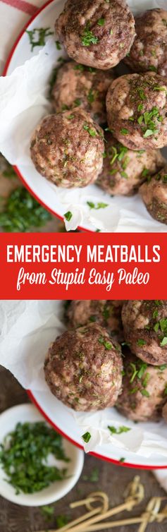 Emergency Meatballs