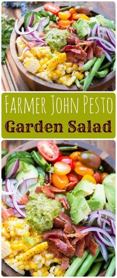 Farmer John Pesto Garden Salad
