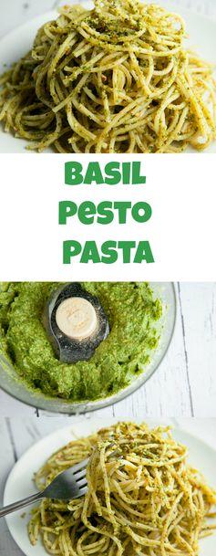 Favorite Basil Pesto With Almonds Pasta