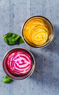 Fermented Beets with Cumin and Basil