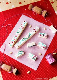 Festive Almond and Honey Nougat