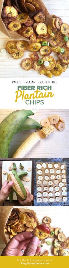 Fiber-Rich Plantain Chips Recipe by Delfina Bonilla Lopez