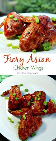 Fiery Asian Chicken Wings