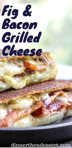 Fig and Bacon Grilled Cheese (The Figgy Piggy