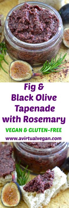 Fig and Black Olive Tapenade with Rosemary