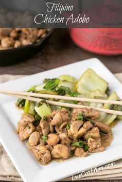 Filipino Chicken Adobo - Low Carb