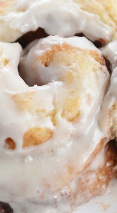 Flaky Buttermilk Biscuit Cinnamon Rolls