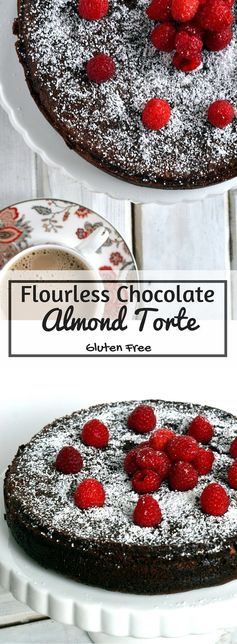 Flourless Chocolate Almond Torte | FoodieMamas