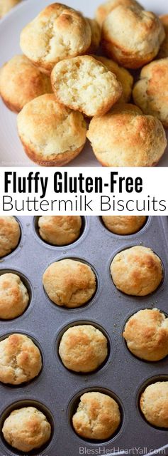 Fluffy Gluten-Free Buttermilk Biscuits