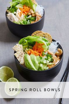 Forget Ramen--We're Eating Spring Roll Bowls