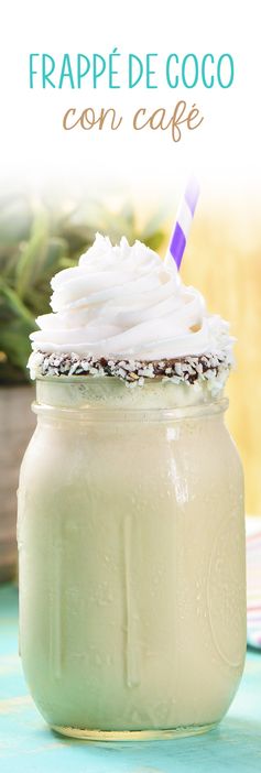 Frappé de Coco con Café