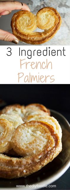 French Palmiers Cookies