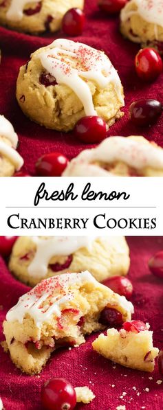 Fresh Cranberry Cookies