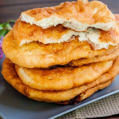 Fried Dough Filled with Feta Cheese a.k.a. 