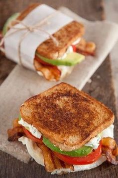 Fried Egg and Avocado Sandwich