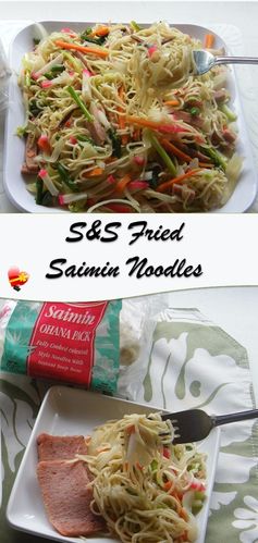 Fried S&S Saimin Noodles