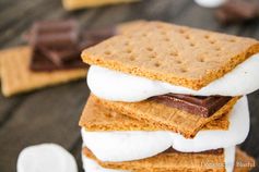 Frozen Baked S'mores