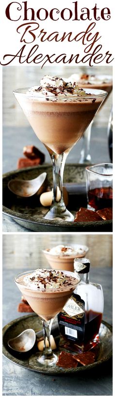 Frozen Chocolate Brandy Alexander