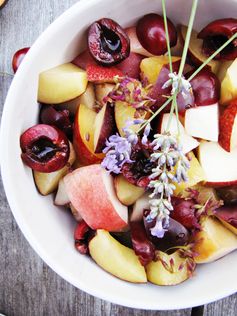 Fruit Salad With Lemon-Lavender Syrup