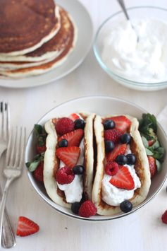 Fruity Pancake Tacos