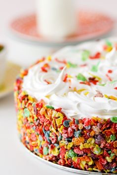 Fruity Pebble Cheesecake