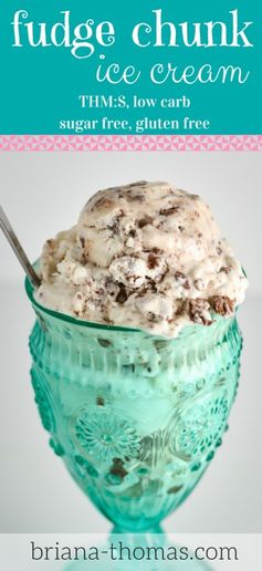 Fudge Chunk Ice Cream