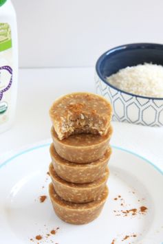 Fudgy Coconut Tahini Bites