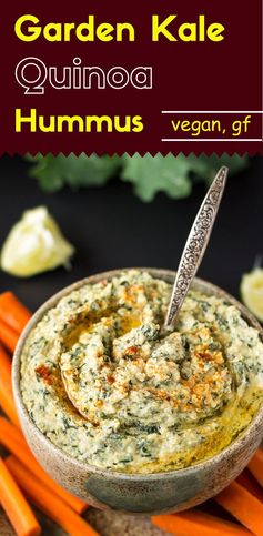 Garden Kale Quinoa Hummus