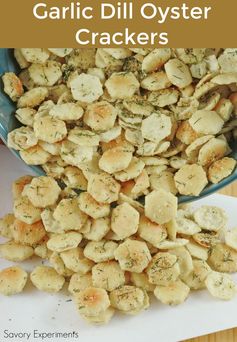 Garlic Dill Oyster Crackers