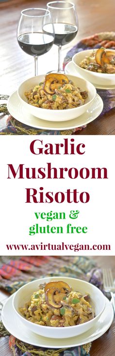 Garlic Mushroom Risotto