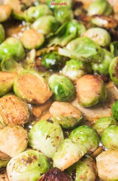 Garlic Sautéed Brussels Sprouts