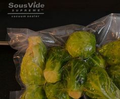 Garlicky Grilled Brussels Sprouts (Sous Vide