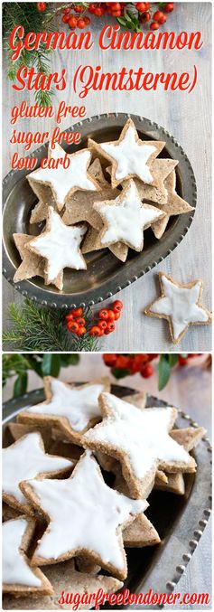 German Cinnamon Stars (Zimtsterne