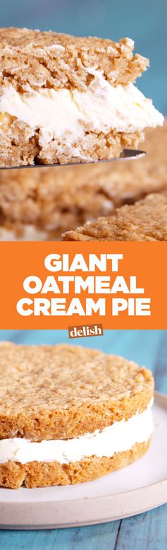 Giant Oatmeal Cream Pie