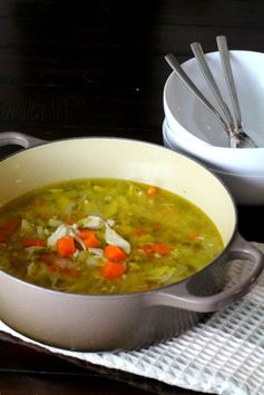 Ginger Lemon Chicken Soup