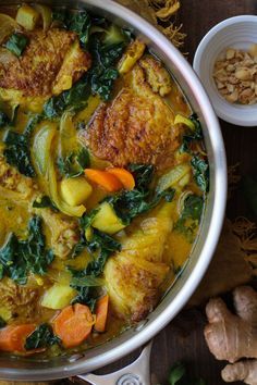 Ginger Turmeric Braised Chicken