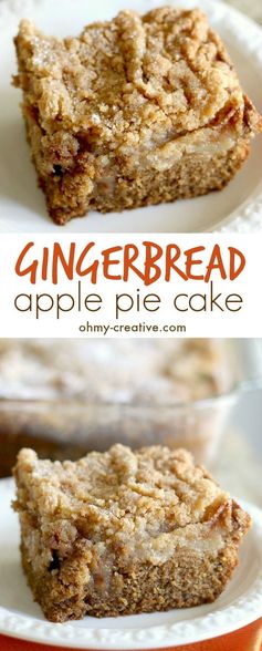 Gingerbread Apple Pie Cake