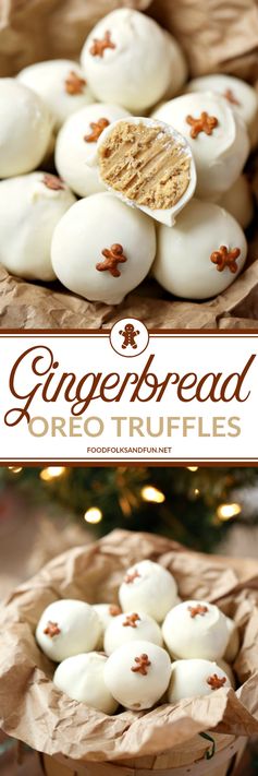 Gingerbread OREO Cookie Balls