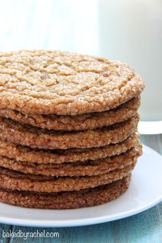 Gingersnap Crinkle Cookies