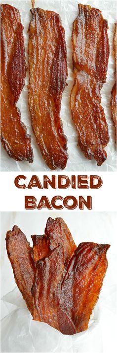 Glazed Candied Bacon