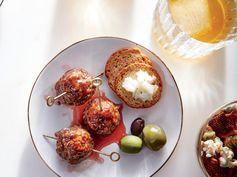 Glazed Cocktail Meatballs