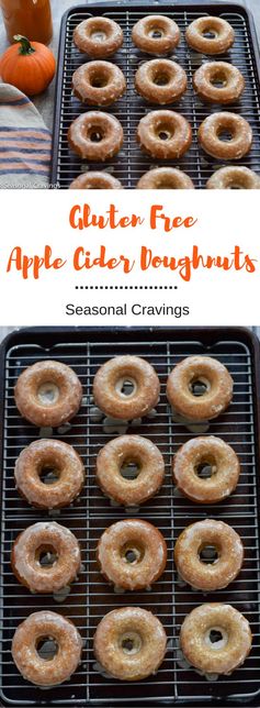 Gluten Free Apple Cider Doughnuts