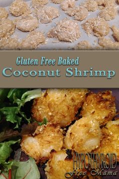 Gluten Free Baked Coconut Shrimp