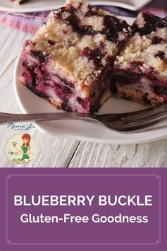 Gluten Free Blueberry Buckle