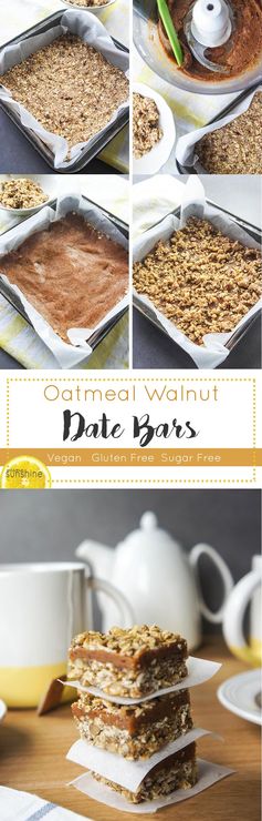 Gluten Free Date Bars (No Added Sugar